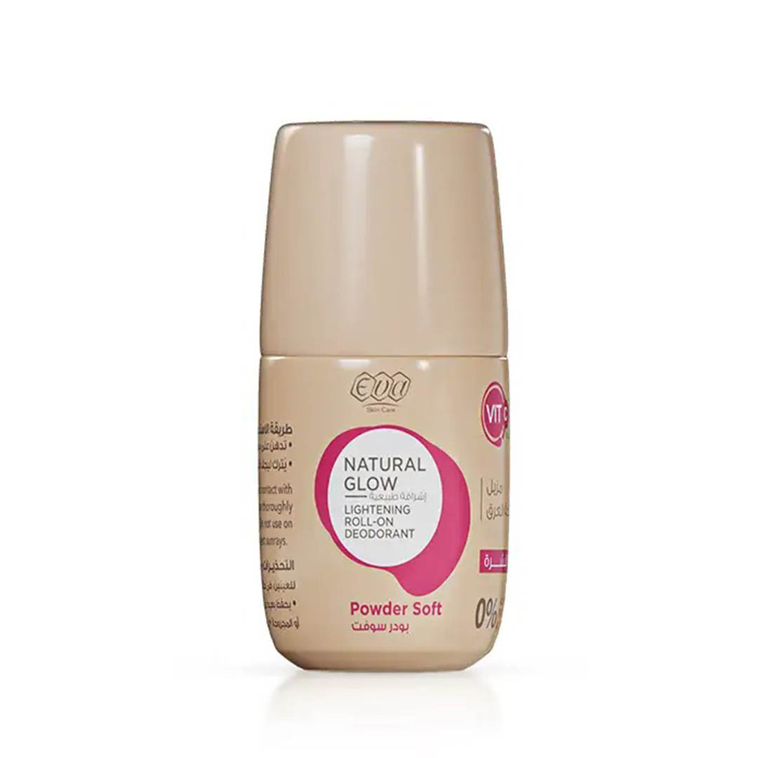 إيڤا رول اون مزيل لرائحه العرق لتفتيح البشره - باودر سوفت - 60 جرام