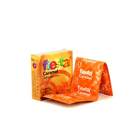 واقي ذكري محبب - كراميل - 4 قطع