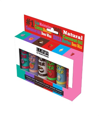 مرطب الشفاه - 6 قطع