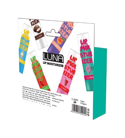 مرطب الشفاه - 6 قطع