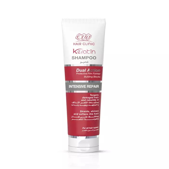 اي كيراتين شامبو للشعر - 230مل