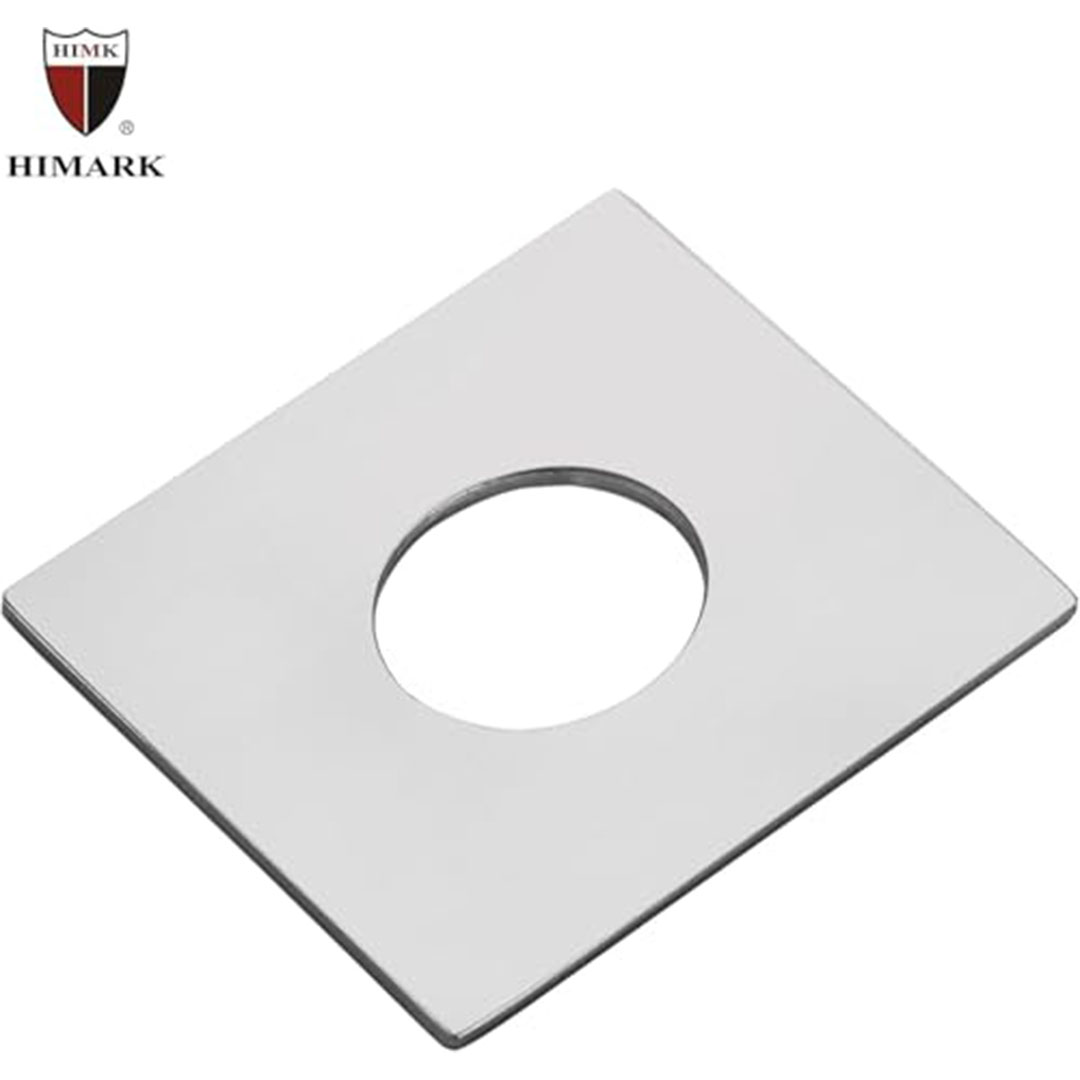 ذراع دش بديل للحمام كروم بشفة مربعة - 16 بوصة