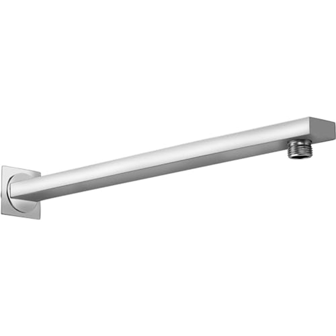 ذراع دش بديل للحمام كروم بشفة مربعة - 16 بوصة