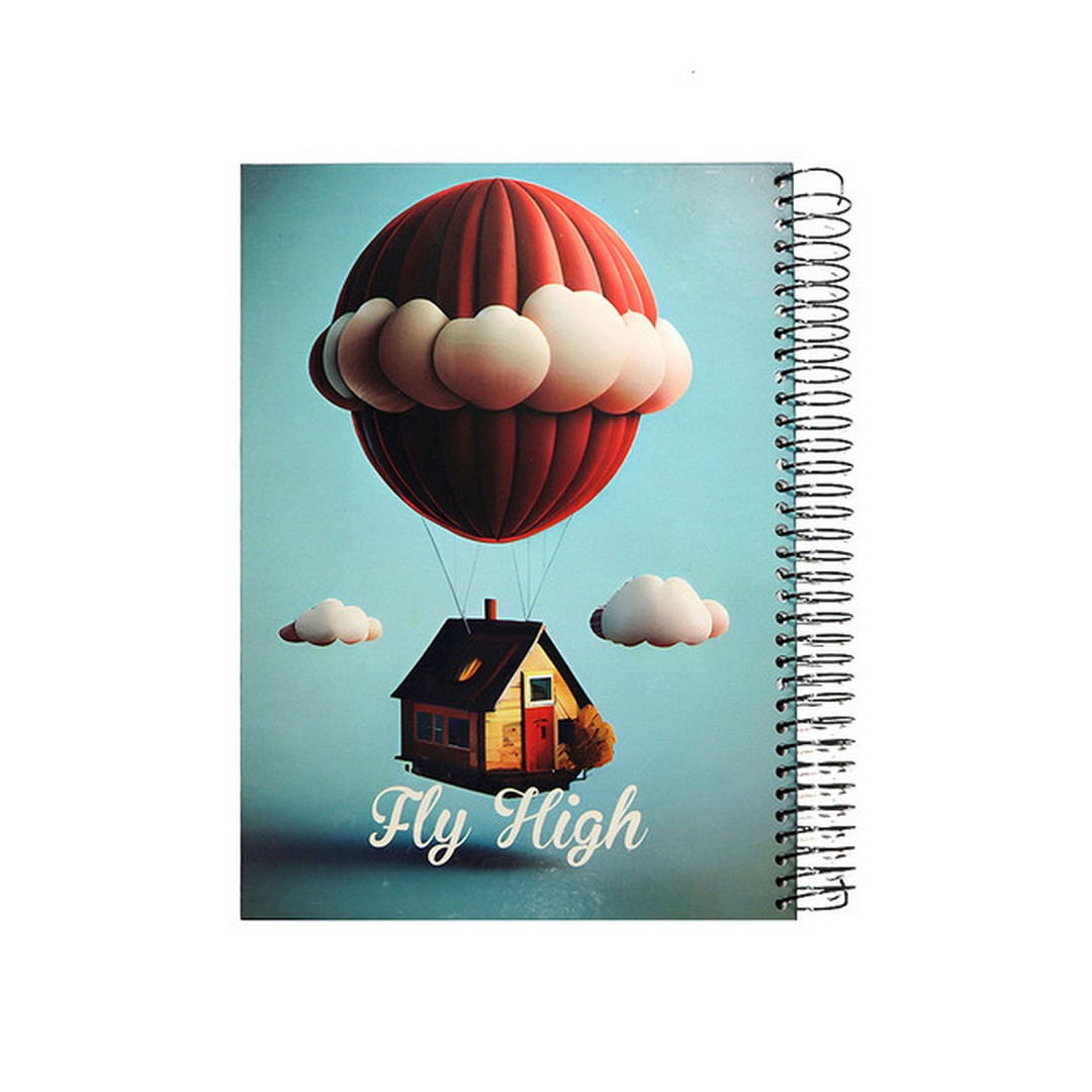 إسكتش سلك A4 هارد كفر - 5 فواصل - 200 ورقة