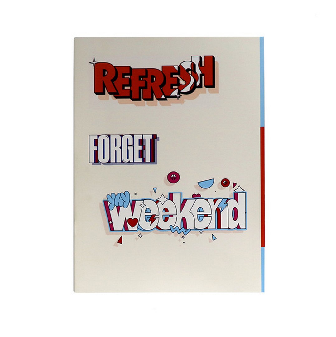 إسكتش دبوس A4 - مسطر 40 ورقة - 5 إسكتش