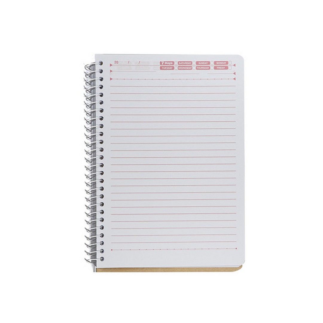 كشكول سلك - 5 كشكول - 140 ورقة