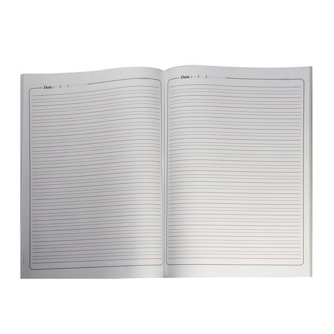 إسكتش دبوس A4 - سطرين وسطر - 40 ورقة - 5 كشكول