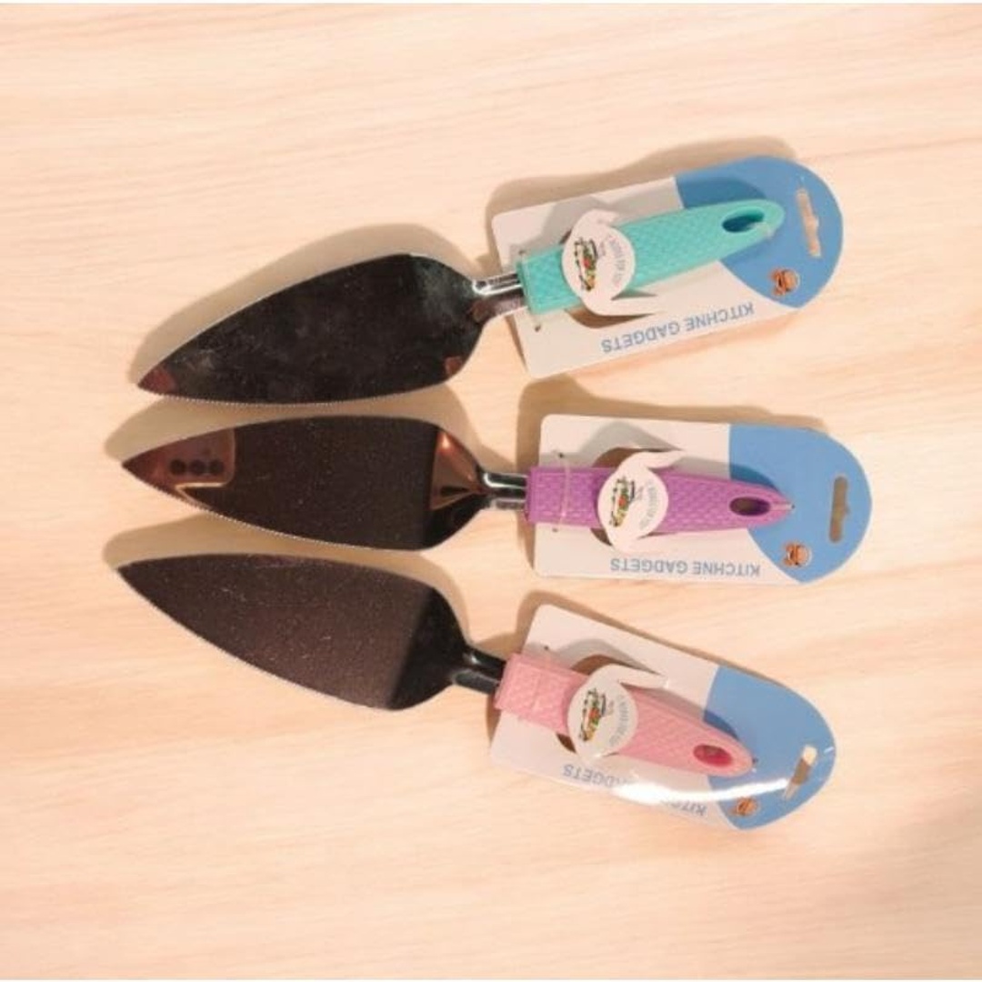 أداة تقديم حلويات أنيقة من الفولاذ المقاوم للصدأ