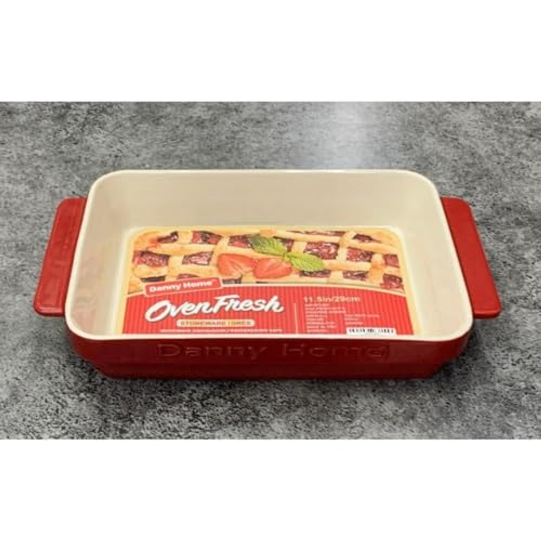 طاجن بورسلين أنيق من داني هوم - 1 لتر - DB001-5