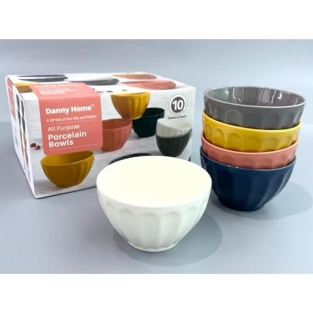 طقم أوعية بورسلين من داني هوم - 5 قطع - SE-013