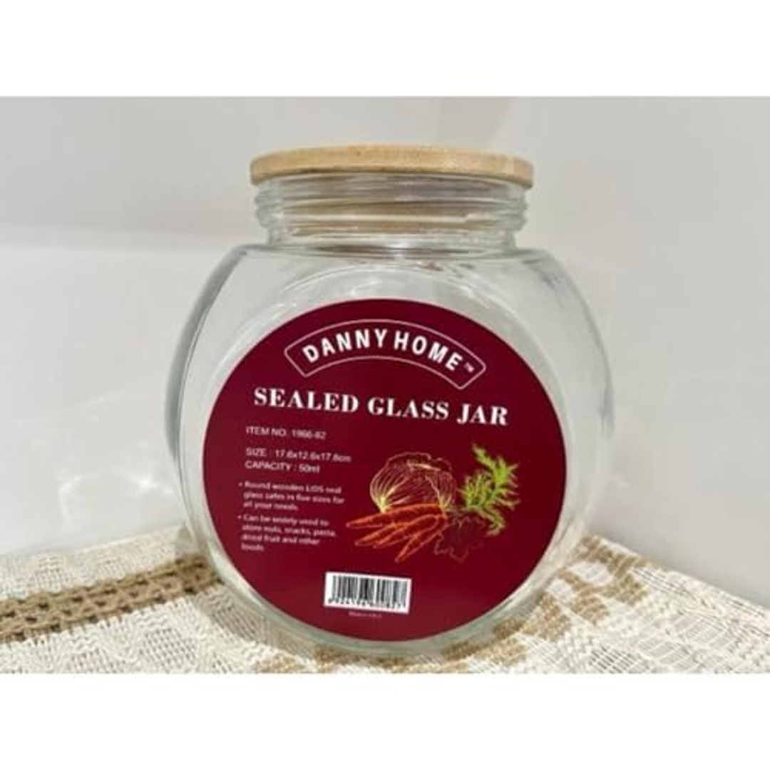 برطمان زجاجي داني هوم - 1 لتر - 1966-82