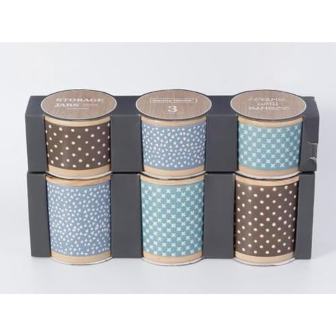 طقم توابل سيراميك داني هوم - 6 قطع - T06-04