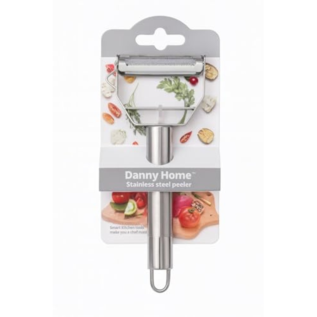 مقشرة خضراوات فاخرة من الفولاذ المقاوم للصدأ - أداة مطبخ ذكية