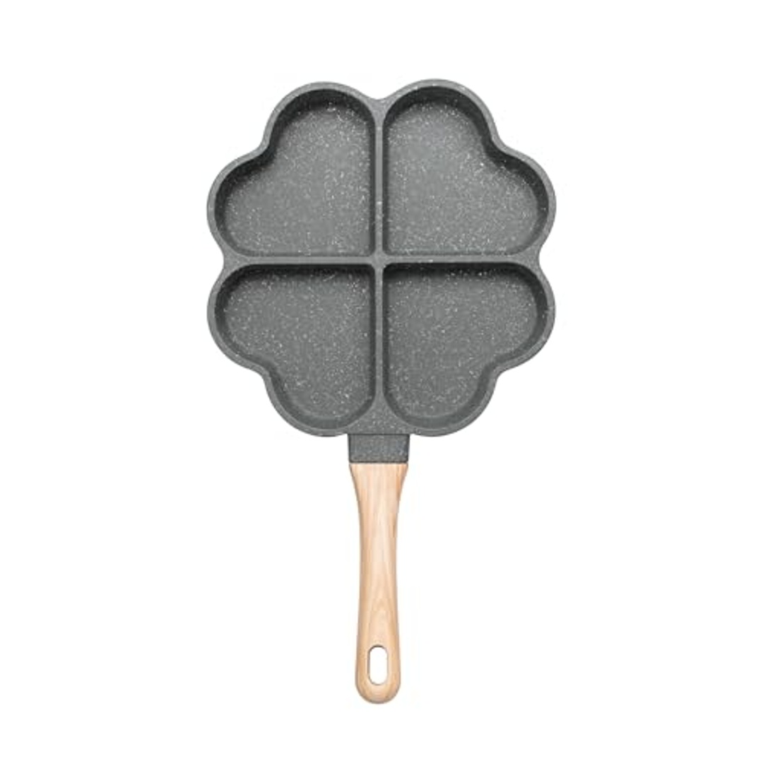 مقلاة صغيرة غير لاصقة لطهي البيض - أسود - 3 11138