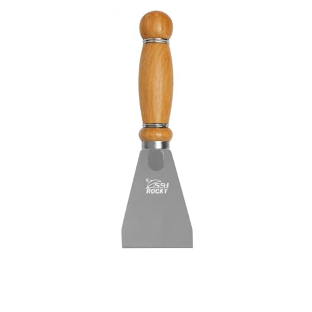 قطاعة حلوى ستانلس ستيل بمقبض خشبي للمطبخ - 30636