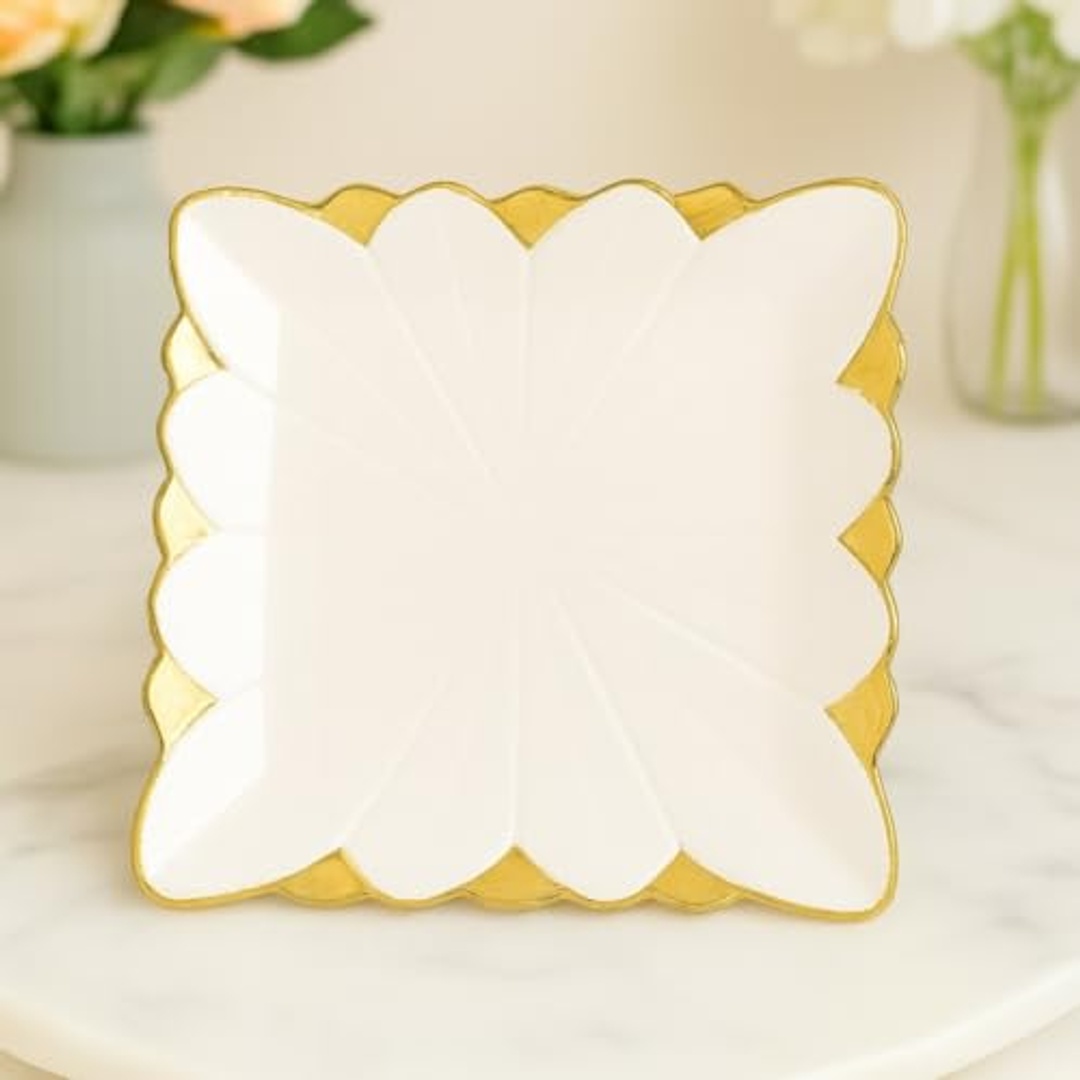 طقم تقديم بورسلين من 12 قطعة - 30 سم - TT-807