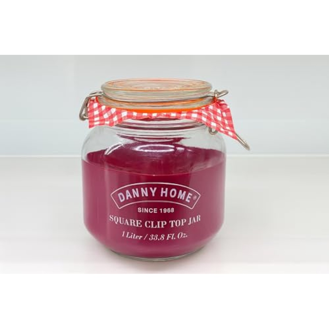 برطمان زجاجي داني هوم 1.5 لتر لتخزين المطبخ الحديث