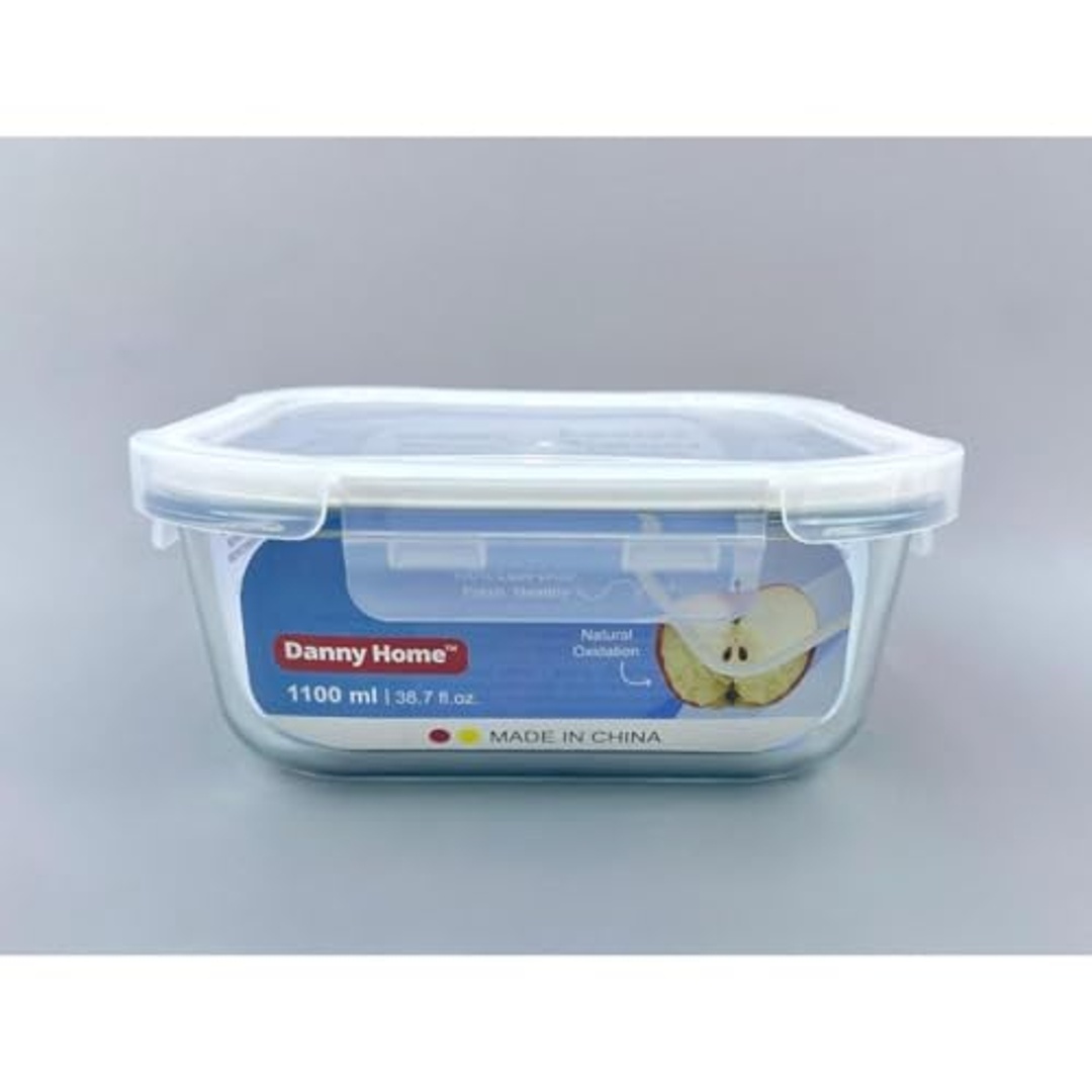 علبة ثلاجة زجاجية داني هوم - 500 مل - BXH08-05