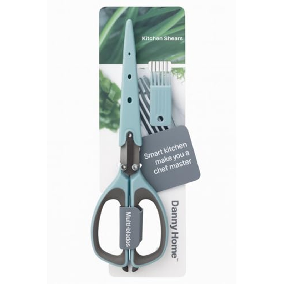 مقص مطبخ بشفرات فولاذ مقاوم للصدأ - لبني - 48227