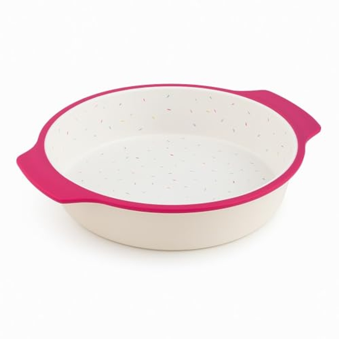 قالب كيك سيليكون - 28 سم - أبيض - 48346