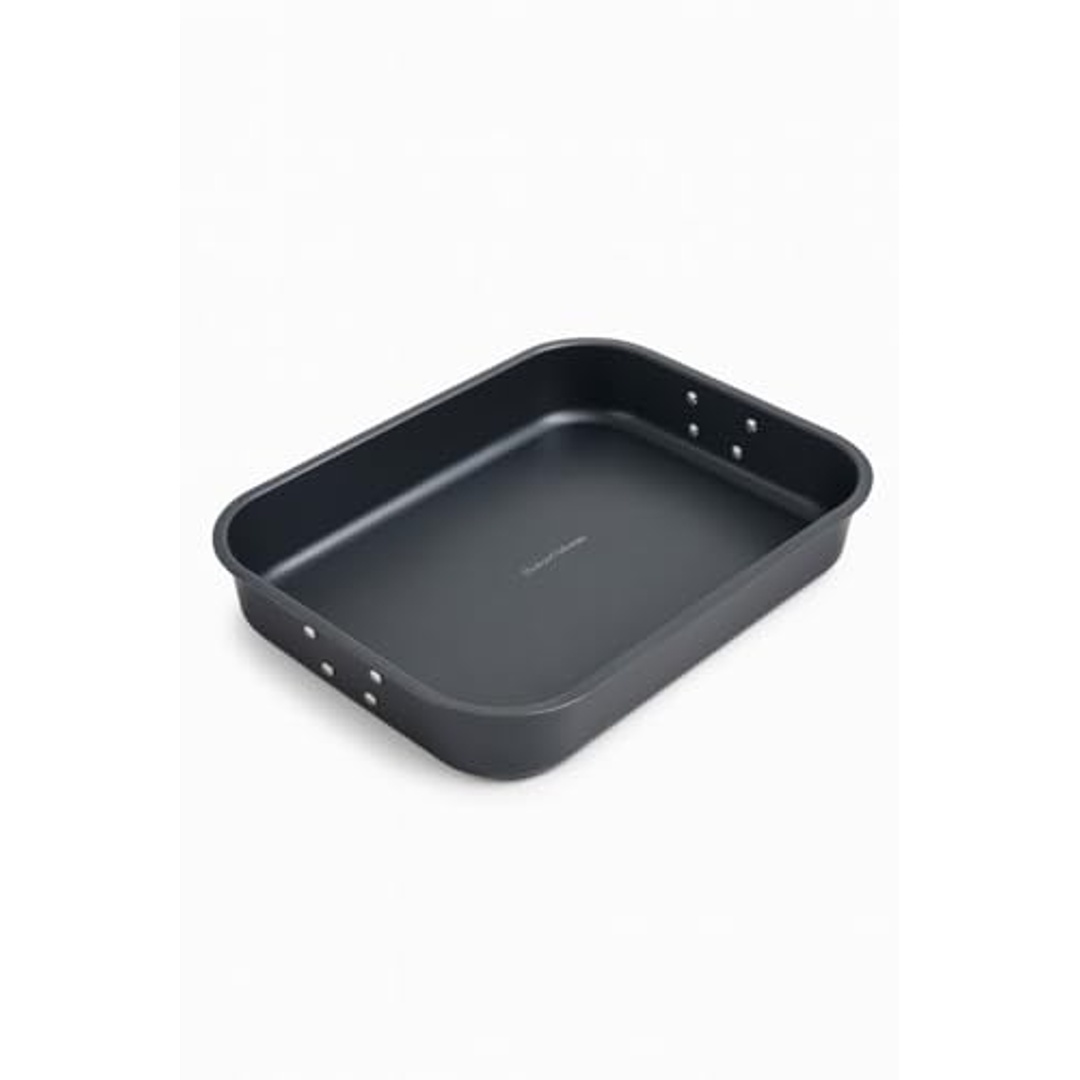 طاجن فرن مستطيل غير لاصق أسود - 49099