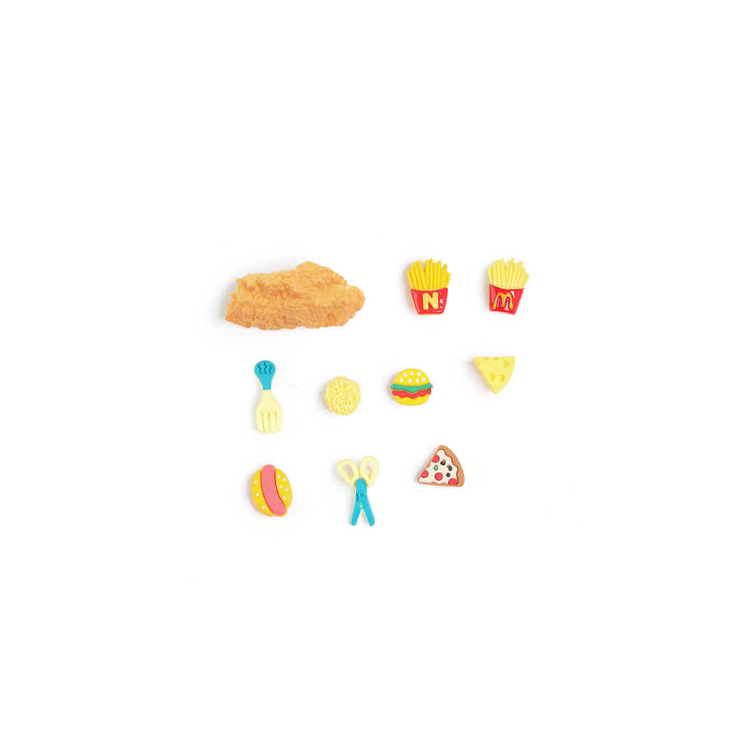 أكسسوارات كروكس حريمي و بناتي - 10 قطع