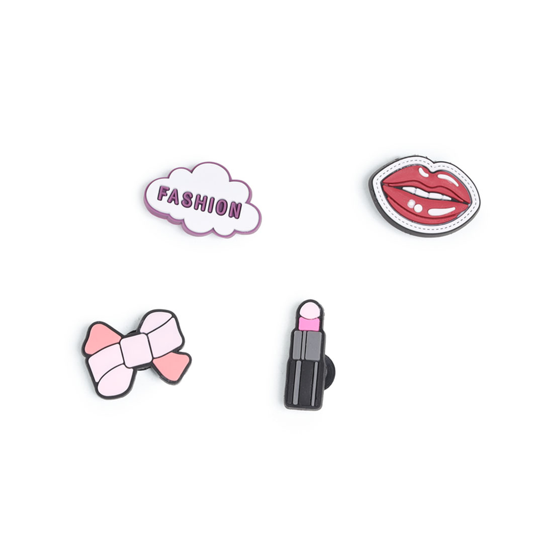 أكسسوارات كروكس حريمي و بناتي - 4 قطع