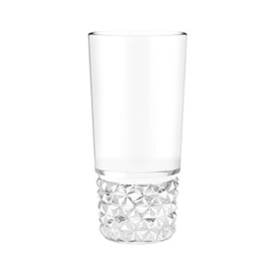 طقم شوب مايوركا - 6 قطع - زجاج شفاف