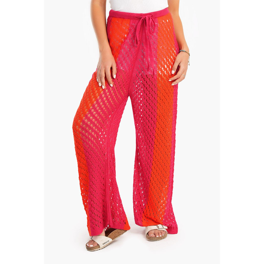 بنطلون صيفي تريكو حريمي 17345