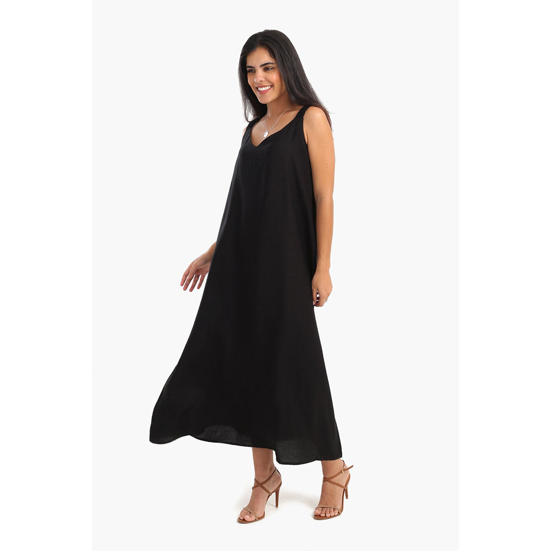 فستان ميدي بدون أكمام حريمي 17879