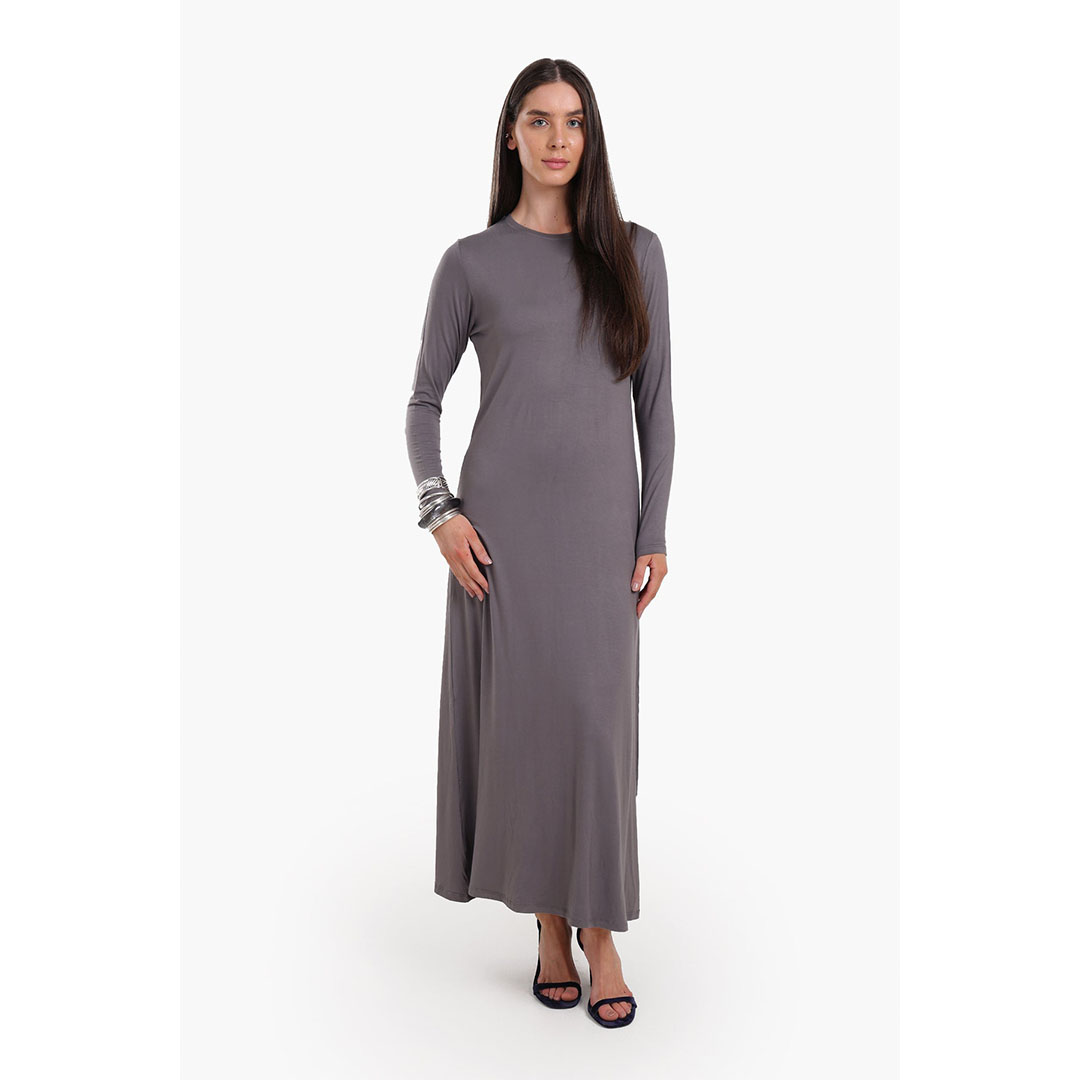 فستان بيزك سادة حريمي 17909