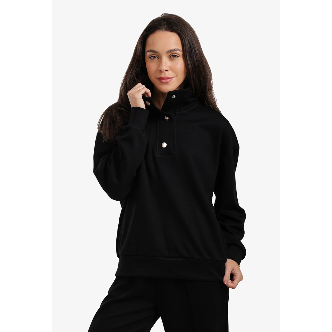 سويت شيرت بياقة حريمي - 18317