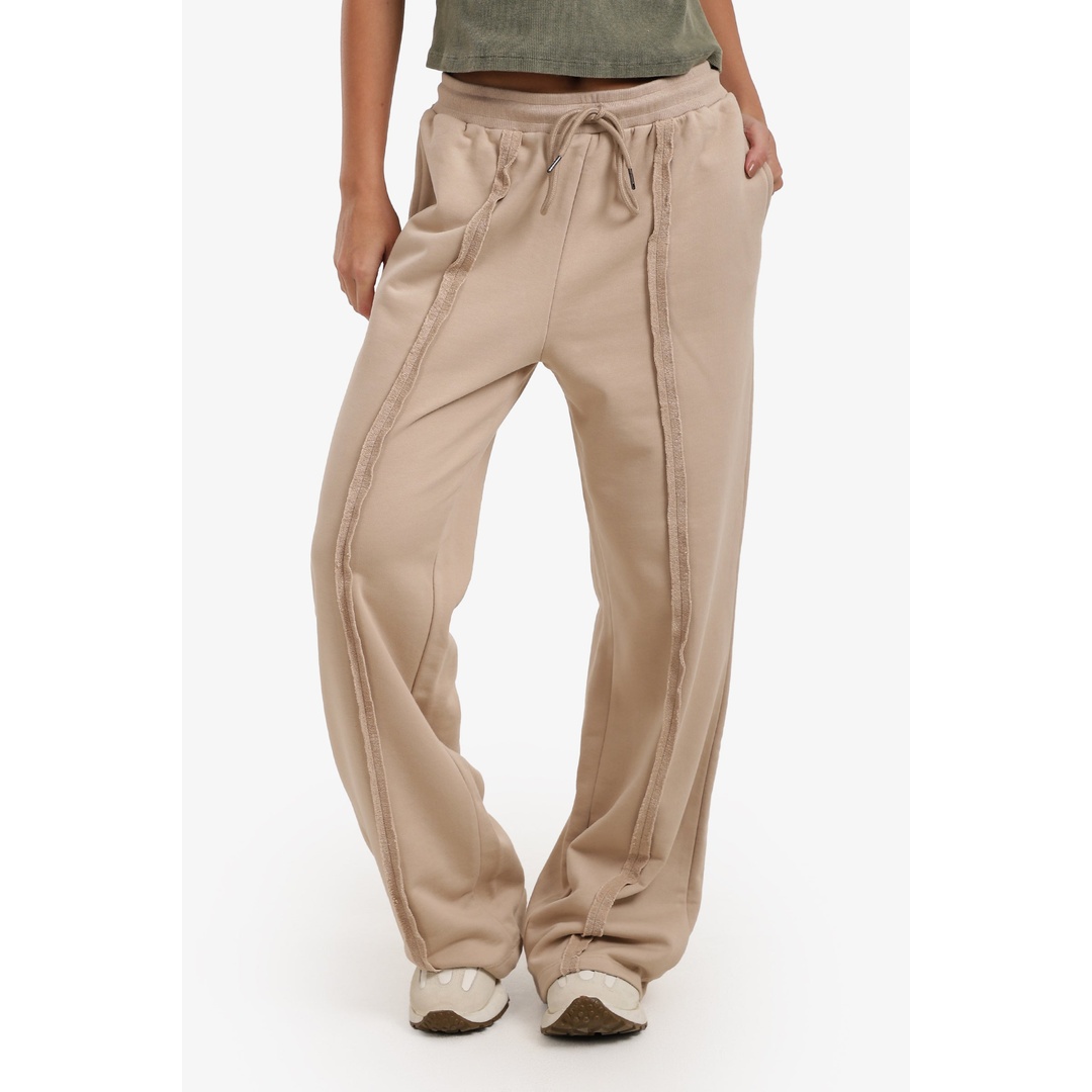 بنطلون رياضي مريح بخصر برباط - 18359