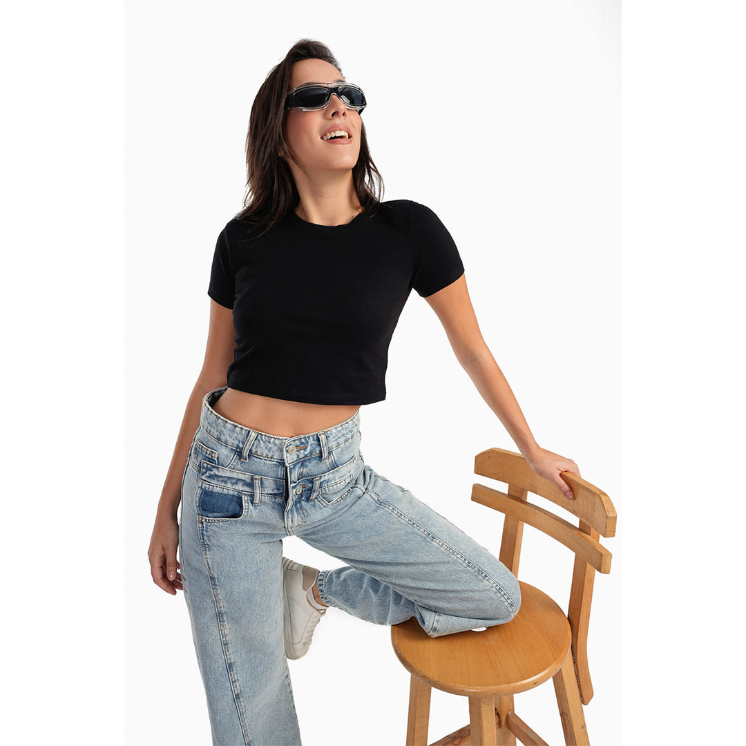 تيشيرت قطن كروب حريمي 56101