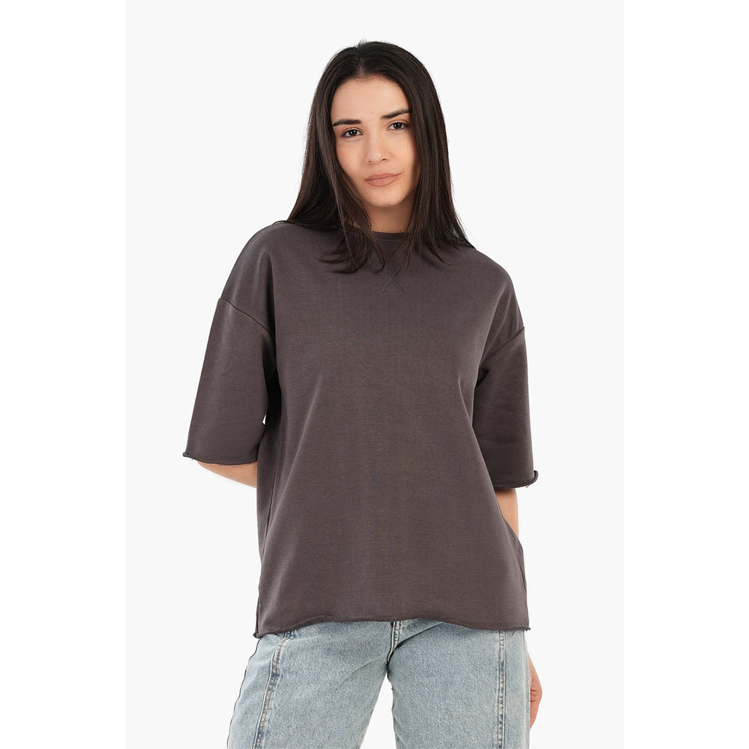 تيشيرت حريمي برقبة مدورة 56239