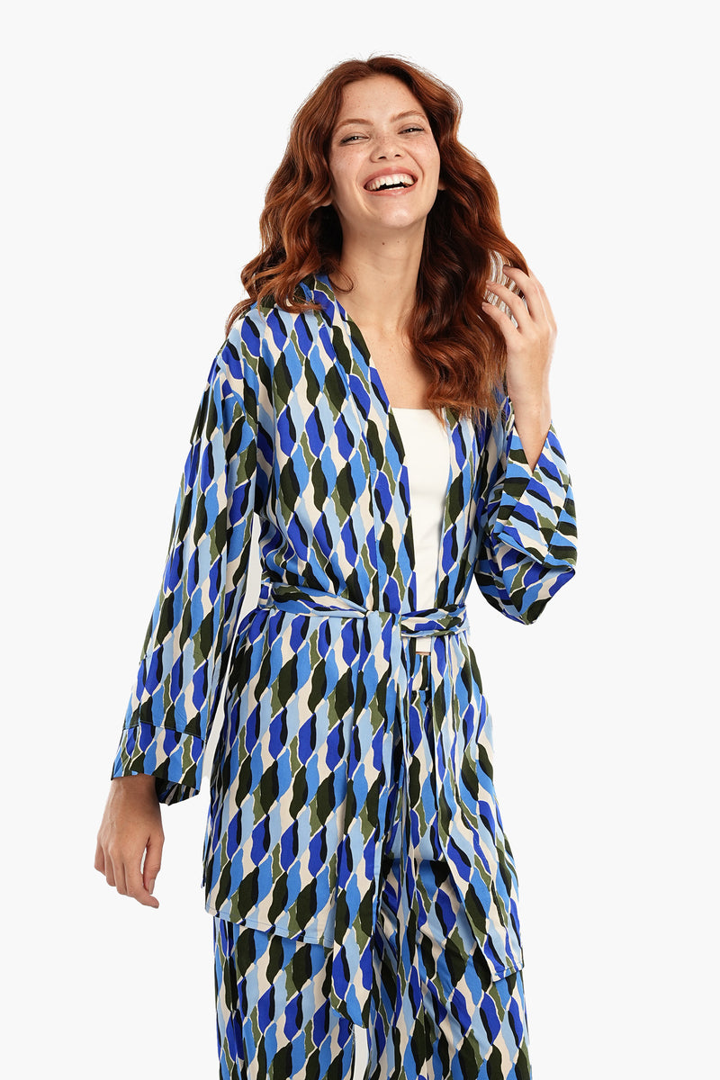 كيمونو كارينا ريلاكس فيت ملون 56259