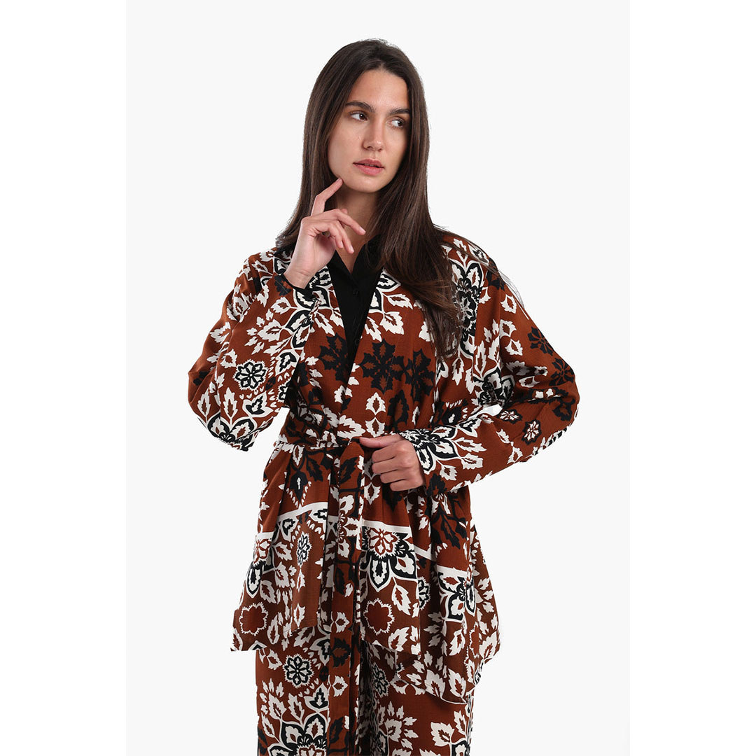 كيمونو حريمي مفتوح بأكمام - 56412