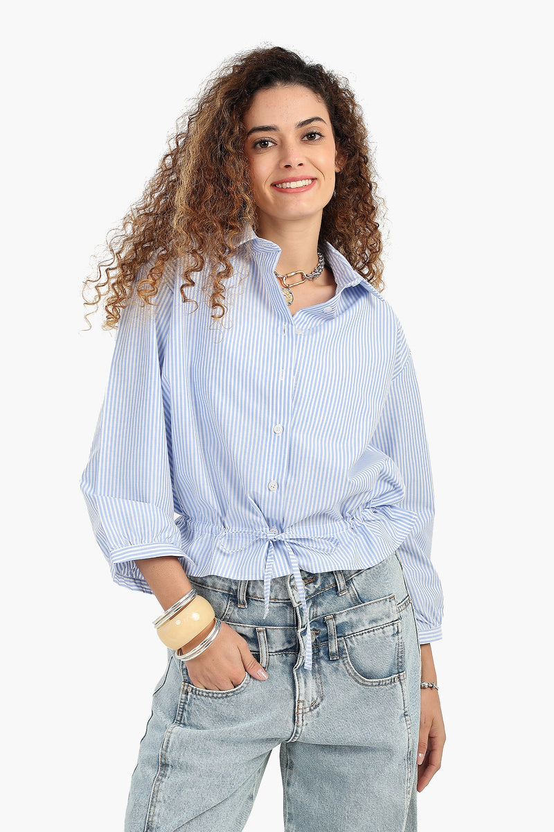 قميص كارينا مخطط مريح 56735