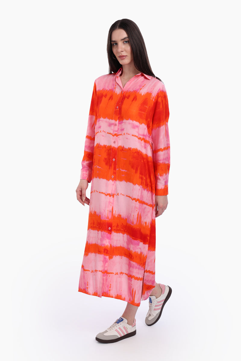 فستان كارينا قطن مريح - متعدد الألوان 56840