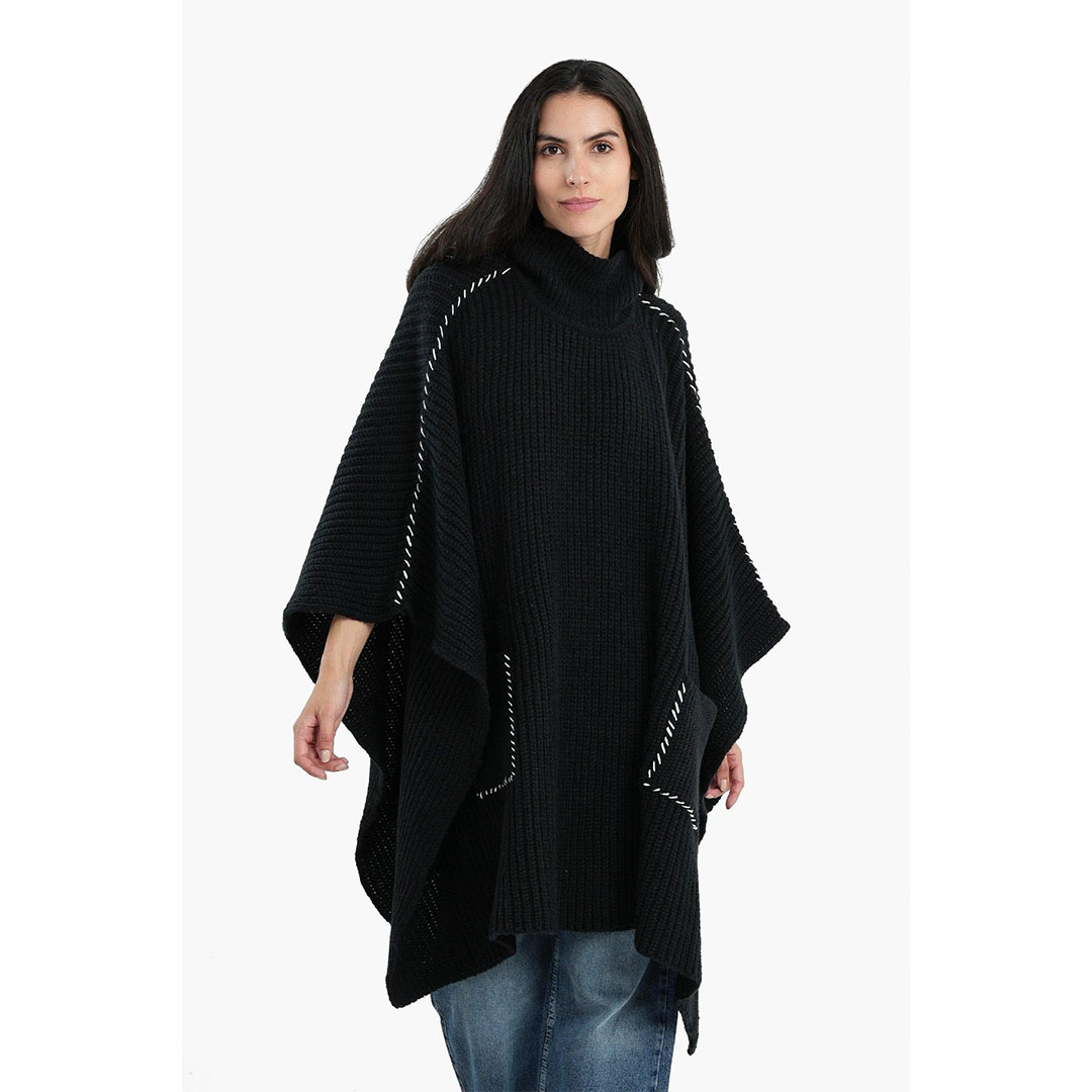 بونشو حريمي حريمي - أسود 17474