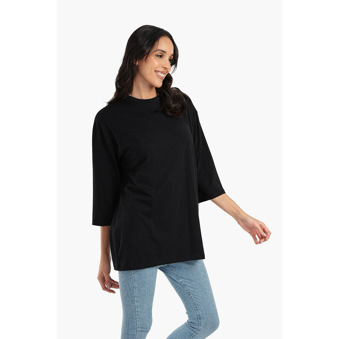 تشيرت بأكمام قطن حريمي 17679