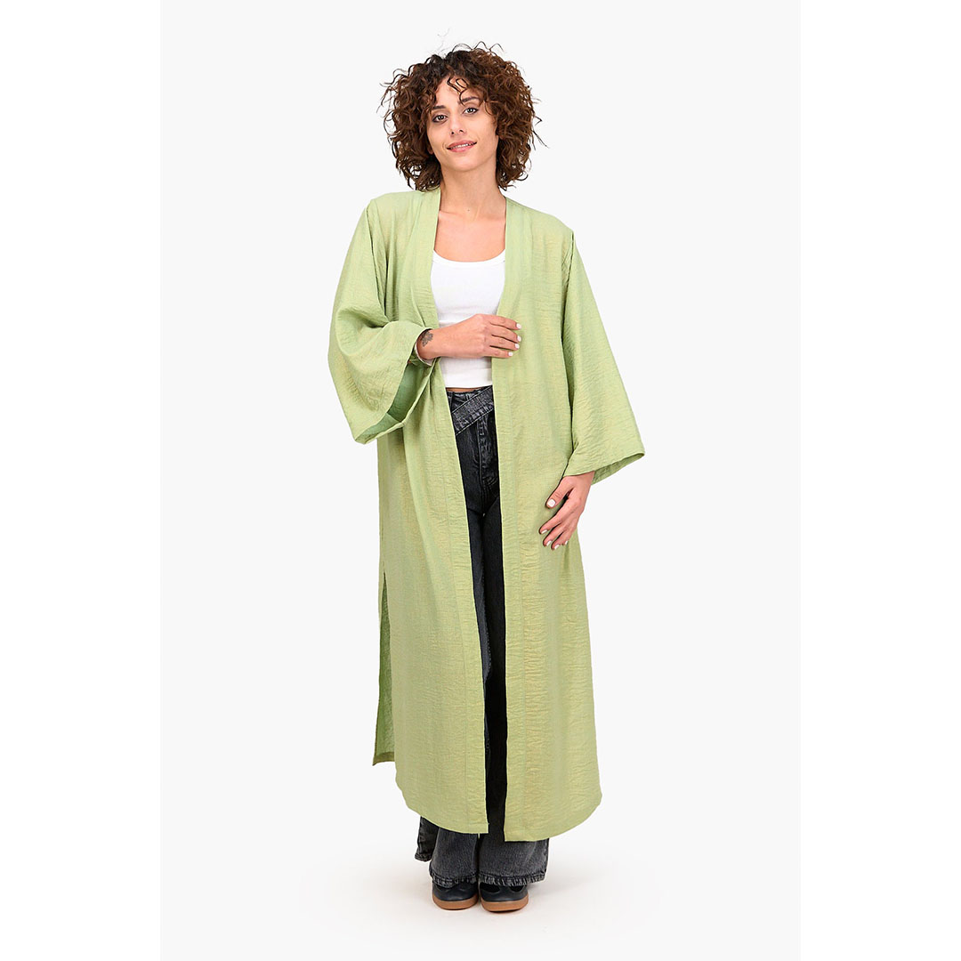 كيمونو كتان مفتوح حريمي 17800