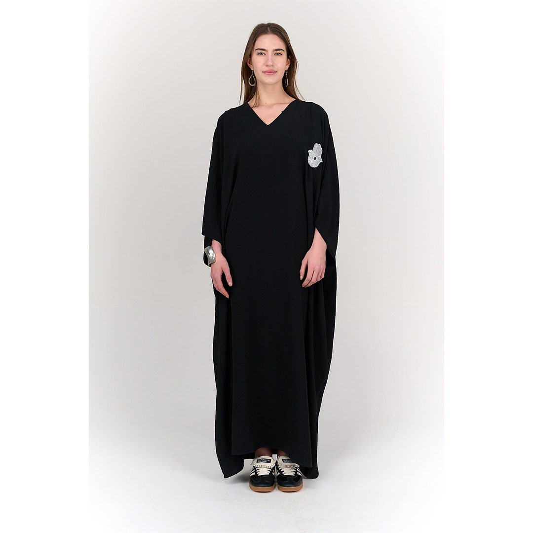 عباية حريمي أوفر سايز حريمي - أسود 17849