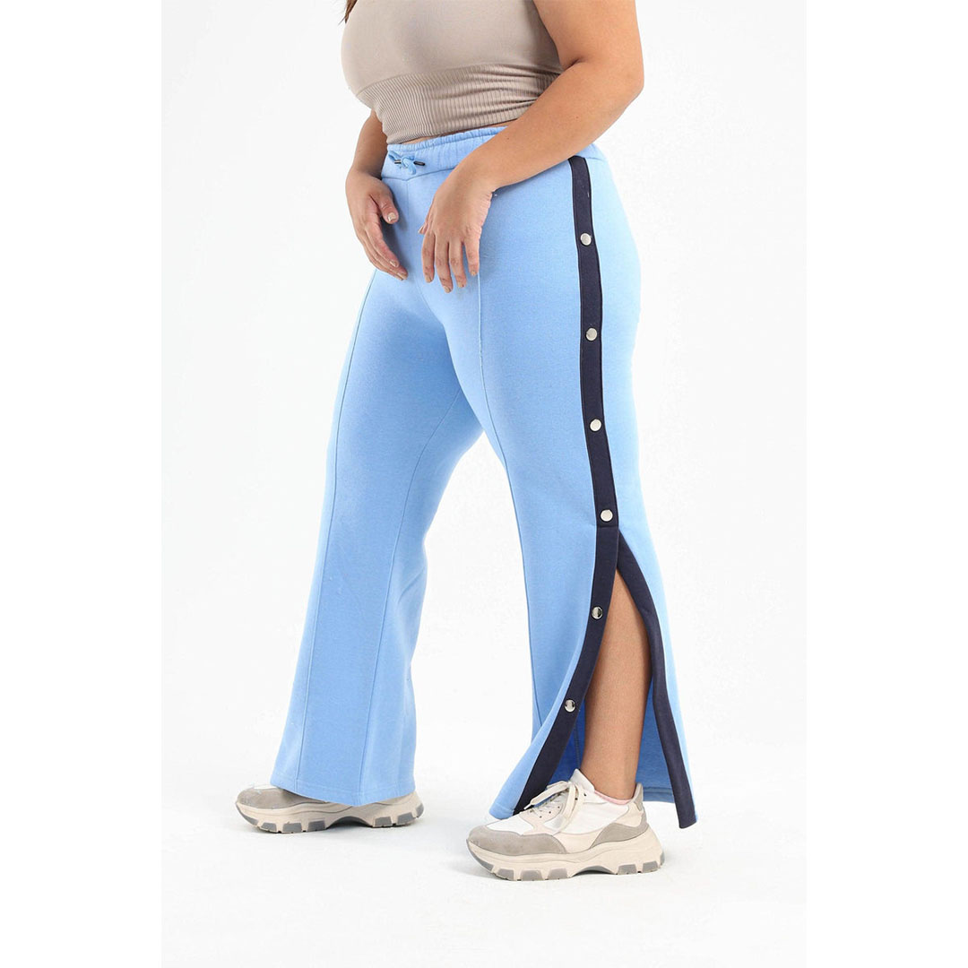 بنطلون حريمي بكباسين جانبية 17038