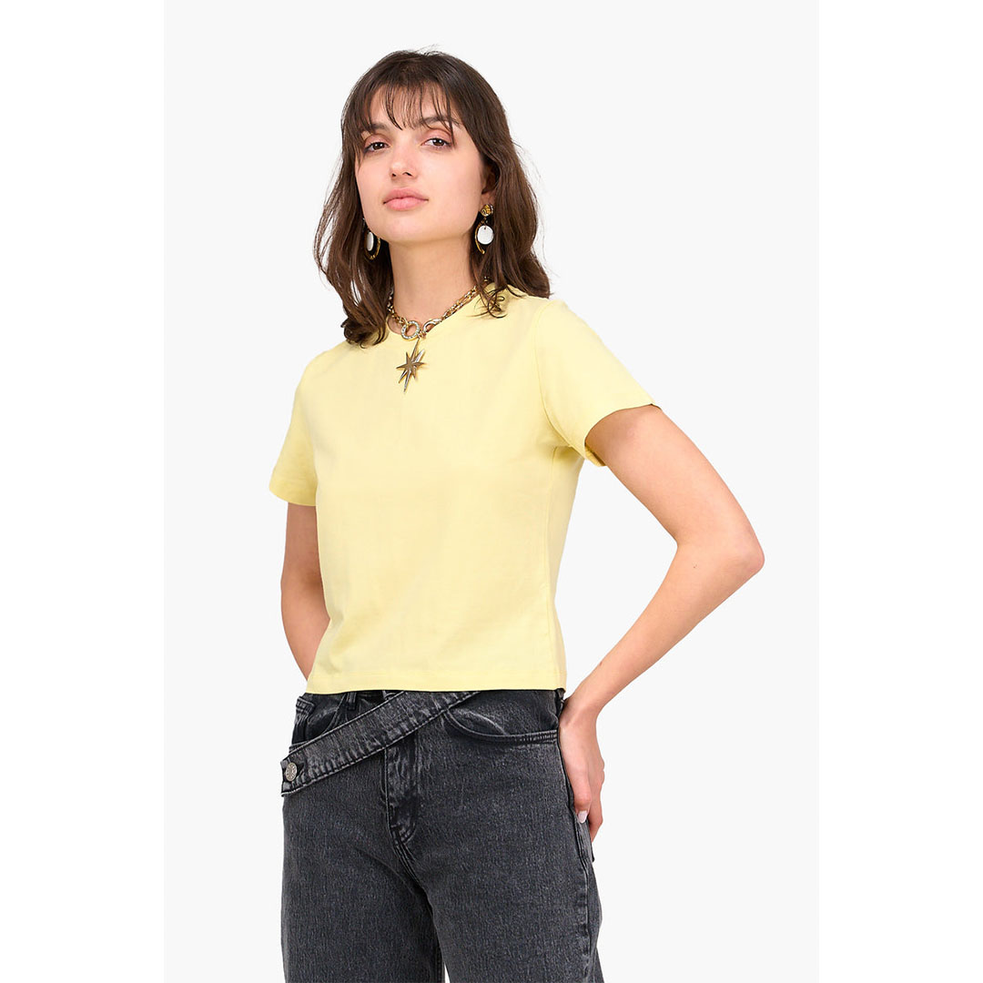 تيشيرت قصير سادة حريمي 17750