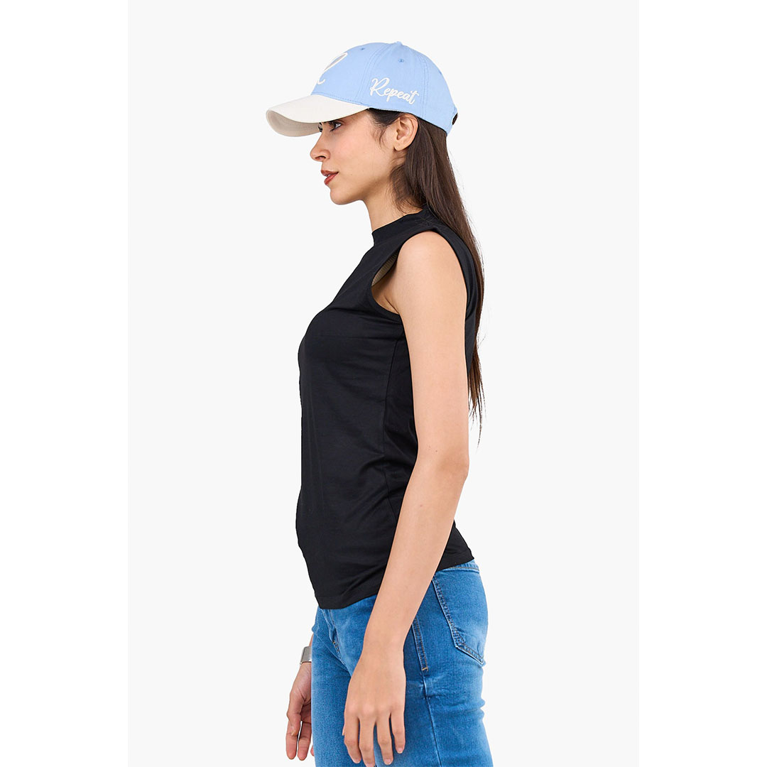 توب بدون أكمام رقبة عالية حريمي 17873