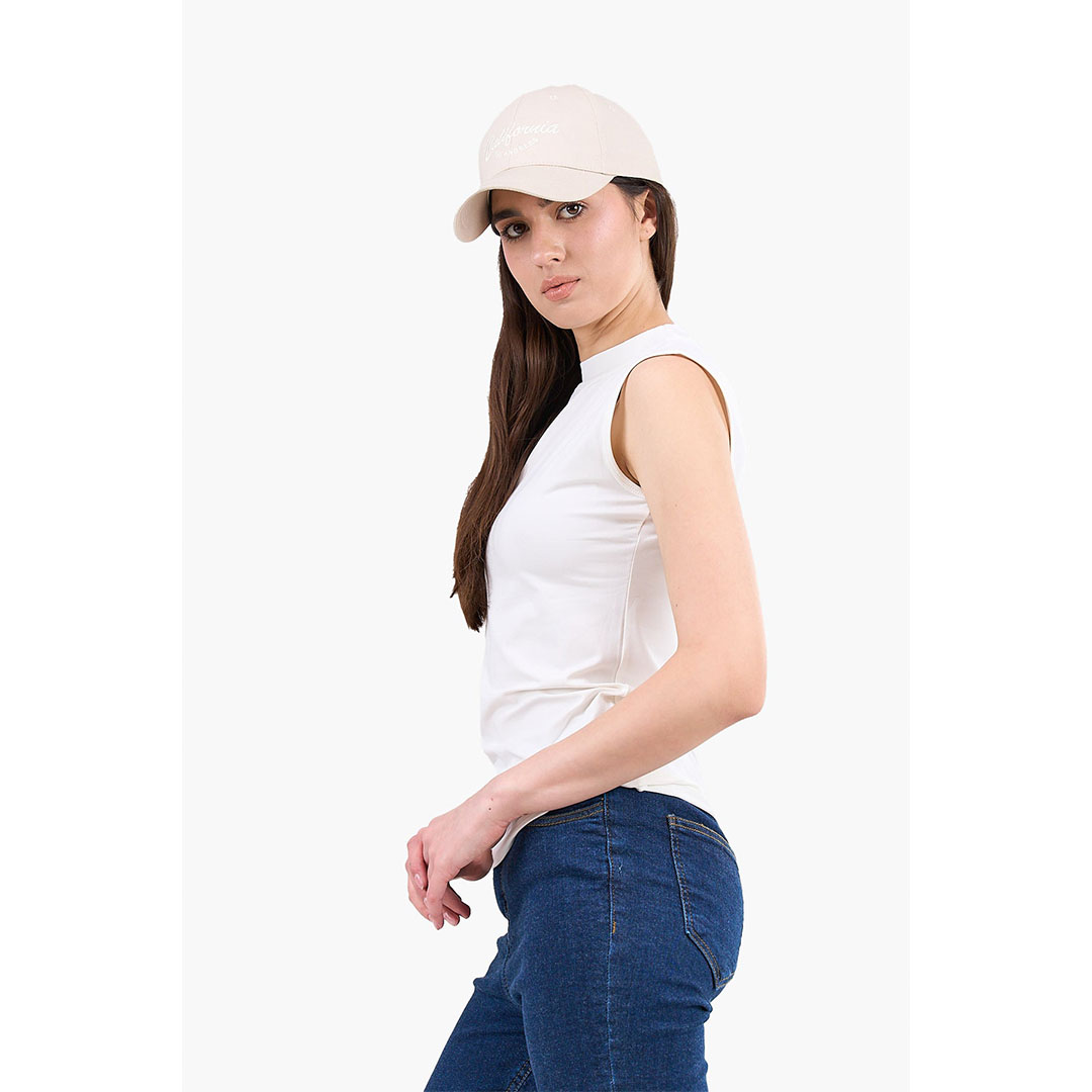 توب بدون أكمام رقبة عالية حريمي 17873