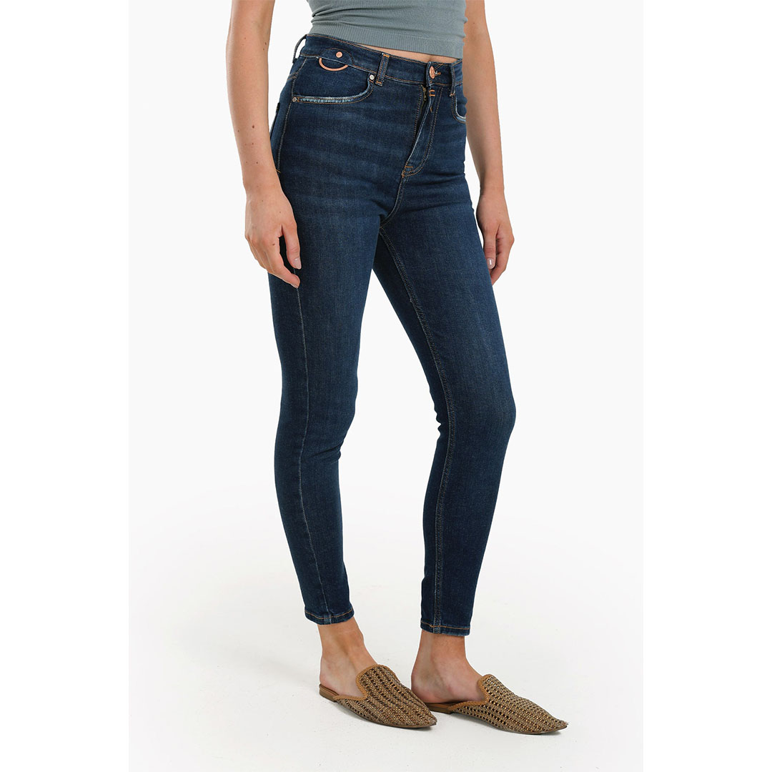 بنطلون جينز سكيني فيت - أزرق 17932