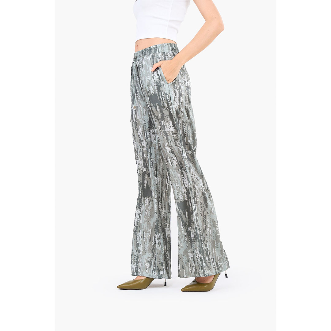 بنطلون واسع الساق مطبوع حريمي 17937