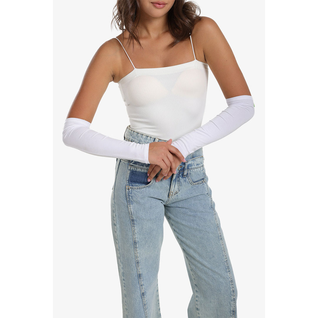 أكمام الذراع الممتدة حريمي